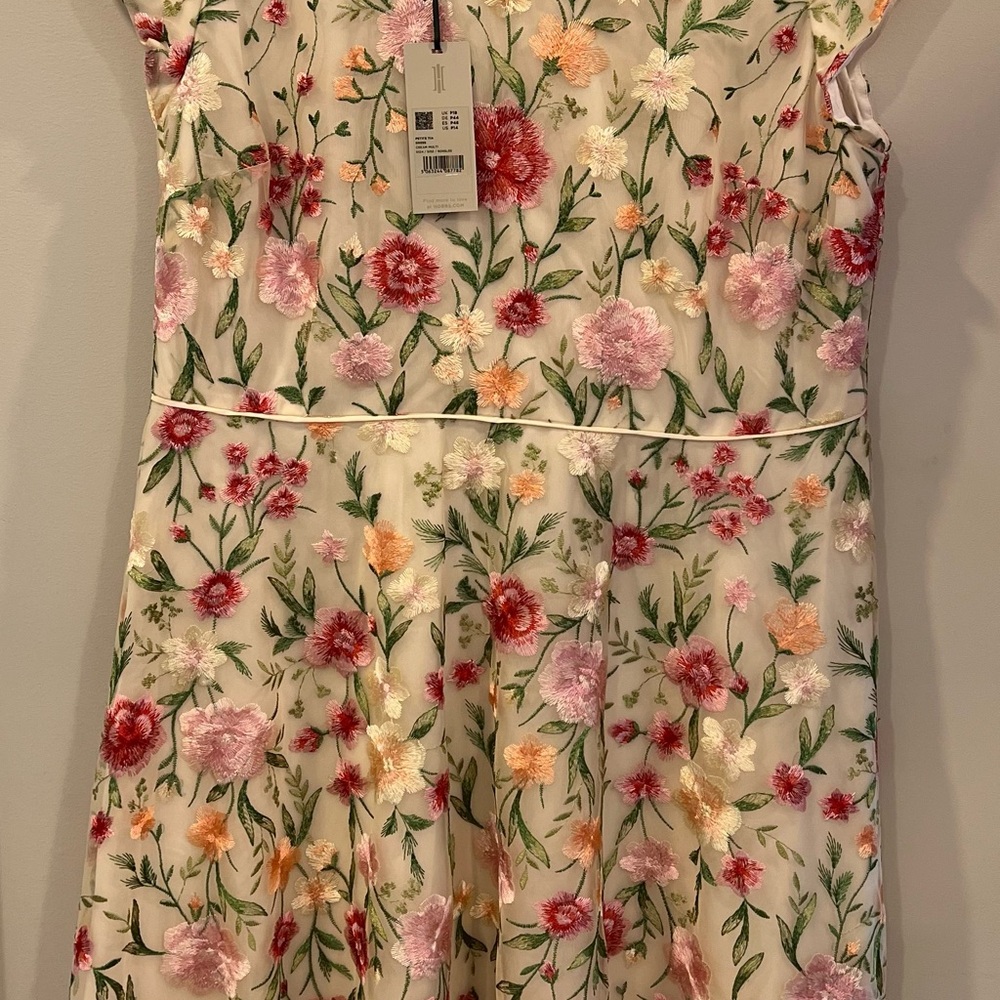 Floral Embroidered Dress